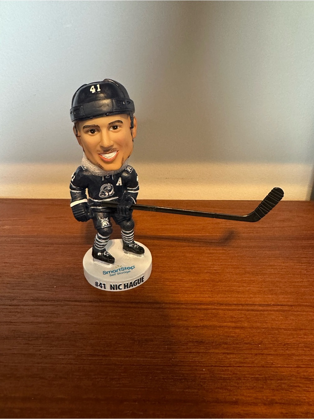 Nic Hague #41 Hockey Player Bobblehead